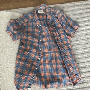 Lucky brand Short sleeve button down